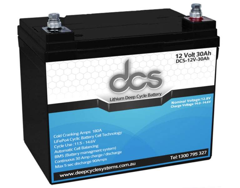 DCS 12V 30AH (LITHIUM)